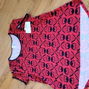 Lularoe Classic Shirt Sz XLarge Dracula Halloween
